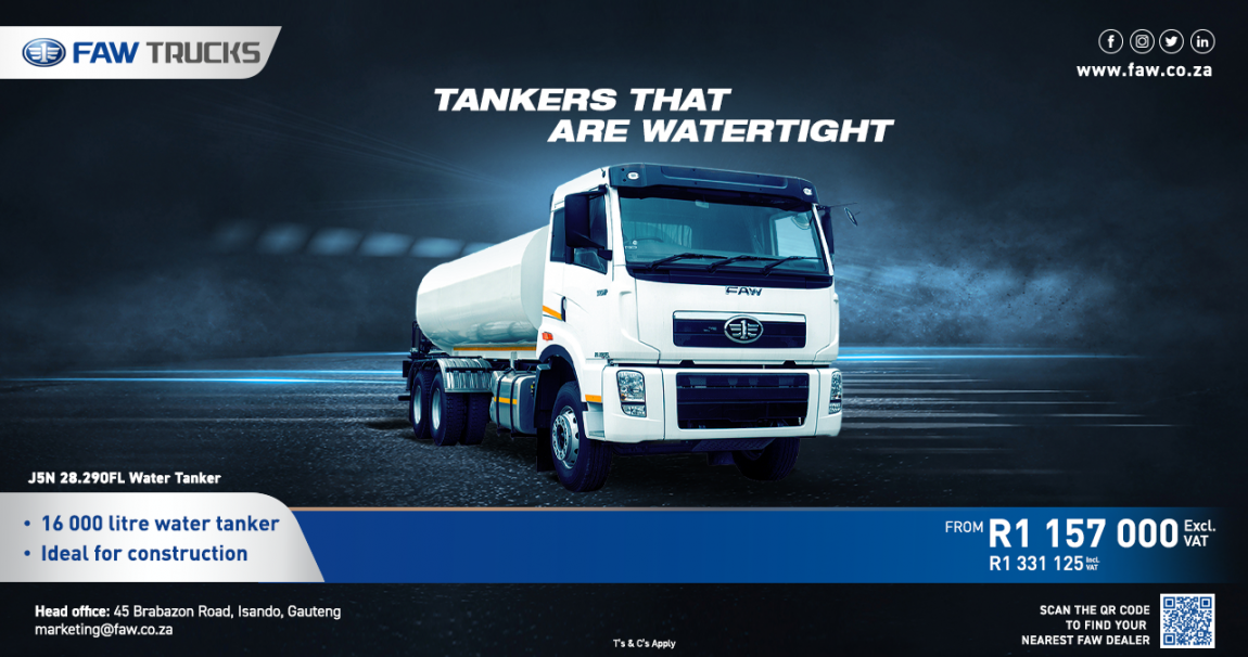 Tankers that are watertight J5N 28.290FL Water Tank